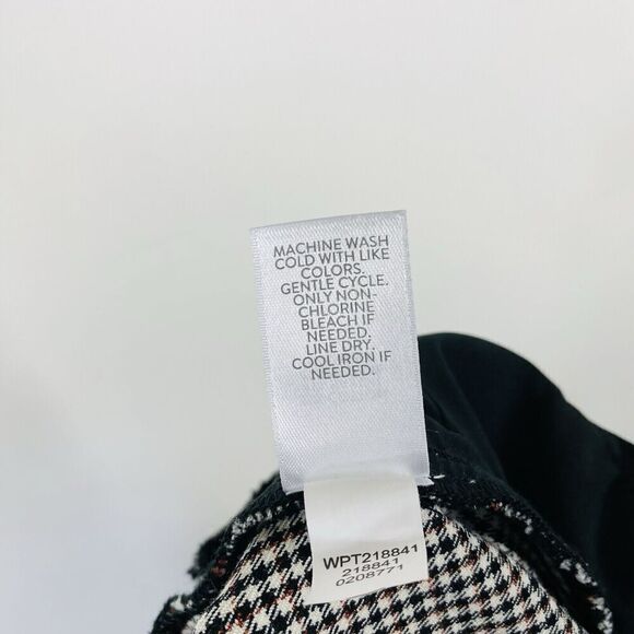 J. Jill Size 16 Houndstooth Premium Bi-Stretch Pull On Crop Ankle Pants - Picture 6 of 6